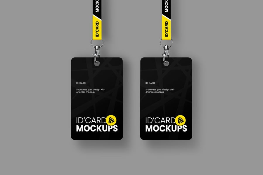 身份证徽章模型