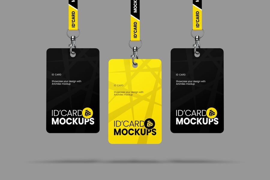 身份证徽章模型