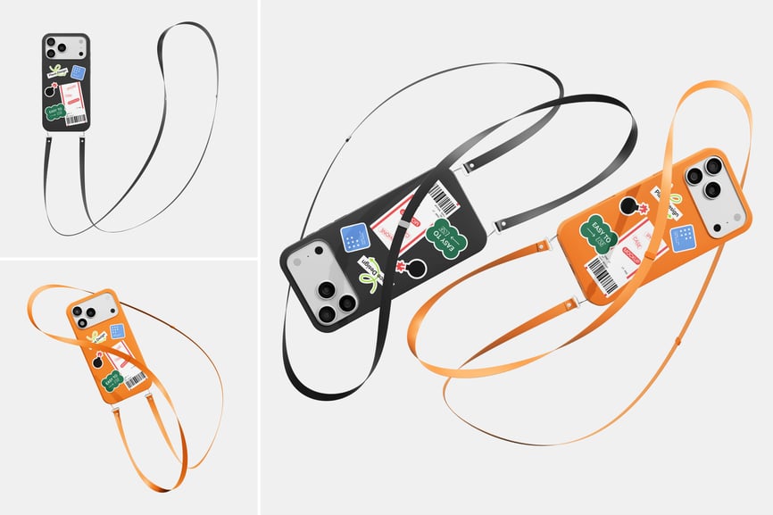 iPhone 17 Pro 手机壳带样机