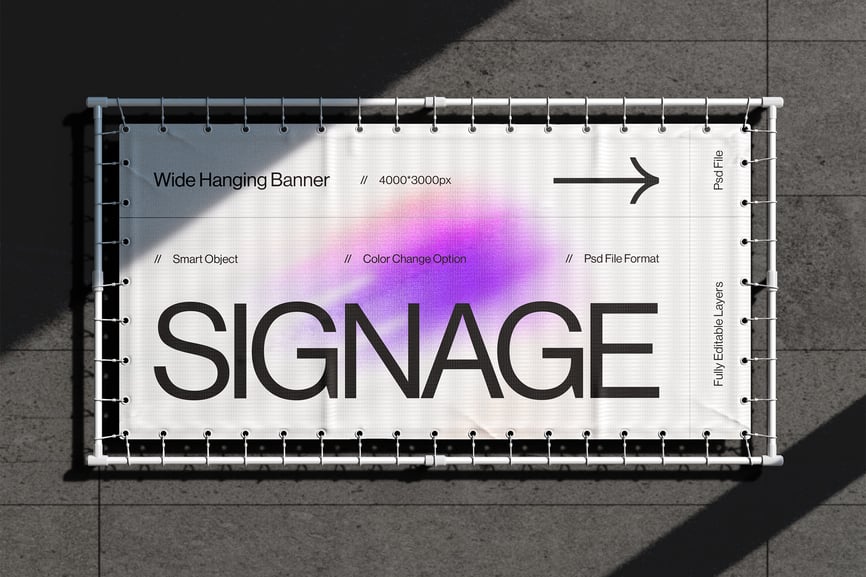 壁挂式街道标牌模型