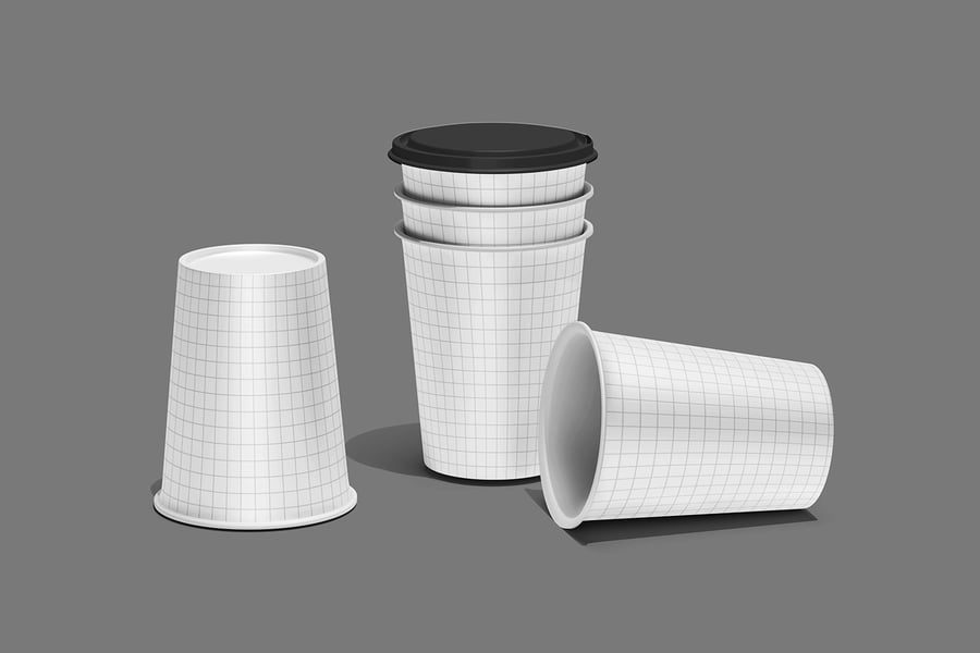 纸杯模型005