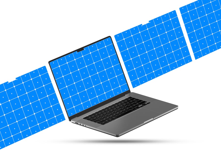 多屏 MacBook 模型集