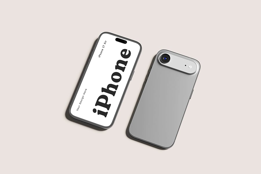 iPhone 17 Air 模型