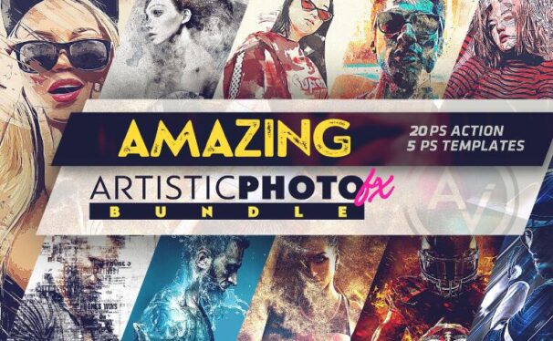 20套粒子火焰背景爆炸玻璃炸裂故障复古垃圾水彩飞溅混合特效