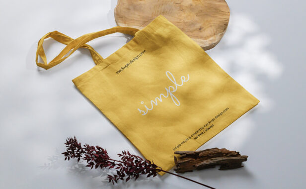 帆布手提袋样机 Mockup PSD