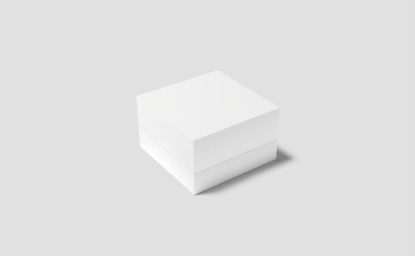 高端侧面抽拉产品包装盒效果图展示VI智能贴图样机