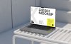现代极简品牌VI手机电脑帆布袋文创信封样机