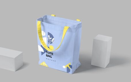 棉质手提袋购物袋样机