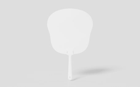 塑料广告扇宣传扇子会展扇样机