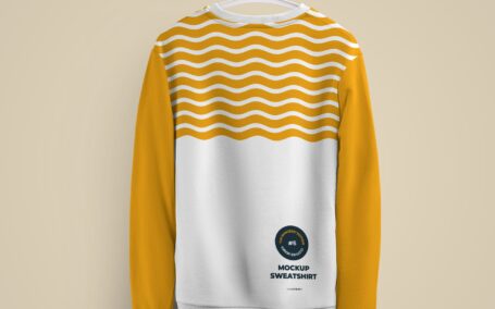 高端服饰衣服针织纯棉卫衣圆领挂钩衣服图样机