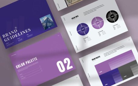 品牌指南模板 (INDD)