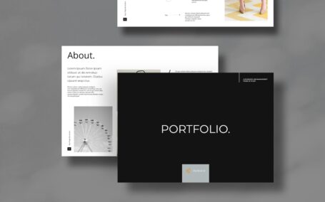 作品集画册模版 (INDD)