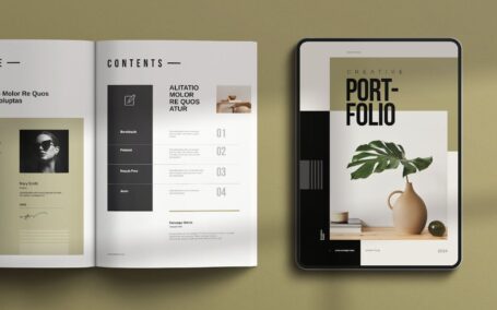 宣传册画册模版 (INDD)