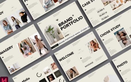 品牌组合模板 (INDD)