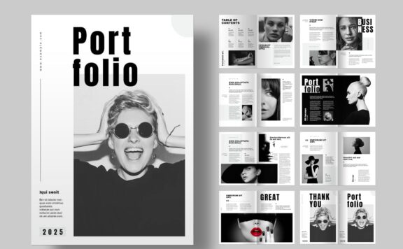 作品集杂志 (INDD)