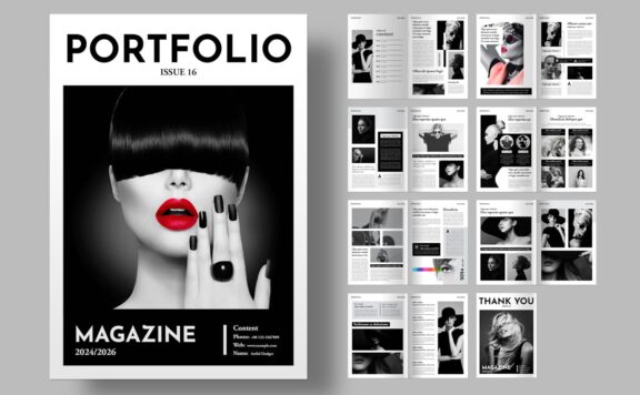 作品集杂志 (INDD)