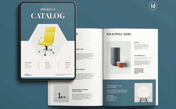 产品目录宣传册模板 (INDD)