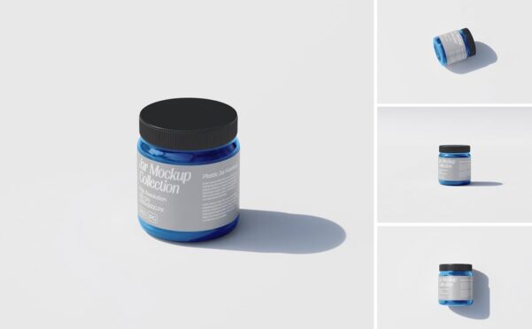 塑料罐模型样机 (PSD)