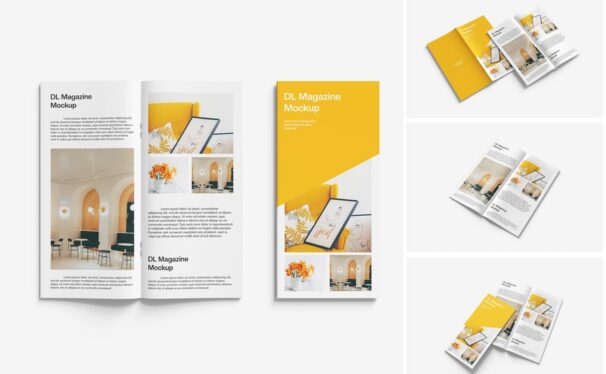DL杂志模型样机 (PSD)