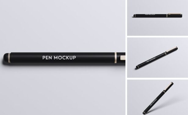 笔模型样机 (PSD,PDF)