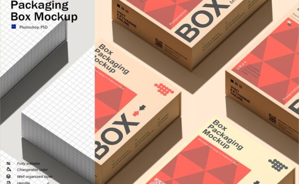 盒子模型样机 (PSD,PDF)