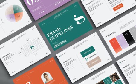 品牌指南模板 (INDD)