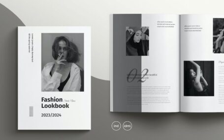 时尚画册模板 (INDD)