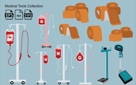 医疗工具系列 (EPS,PDF,SVG)