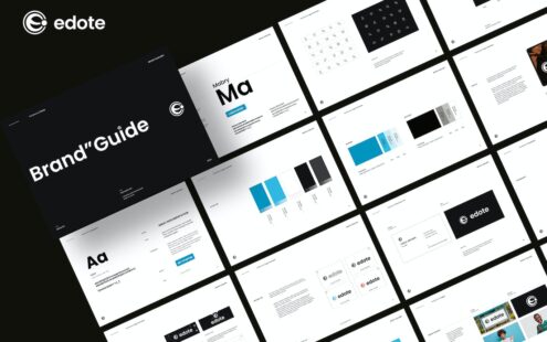 现代排版品牌指南 (INDD)