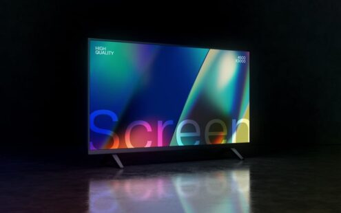 发光电视屏幕模型样机 (PSD)