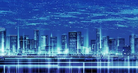 城市背景与建筑摩天大楼Megapolis建筑物市中心