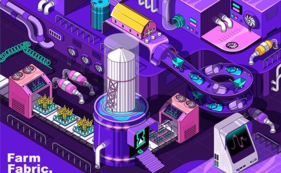 智能农场等距设计理念