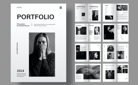 作品集杂志 (INDD)