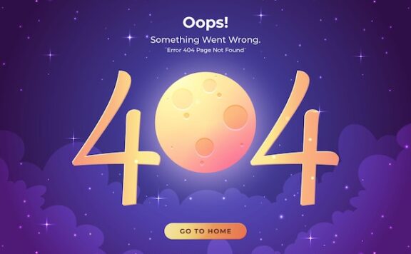 404错误页面丢失未找到概念插画素材[eps]