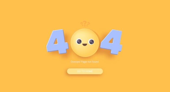 404错误登陆页面插画素材[eps]