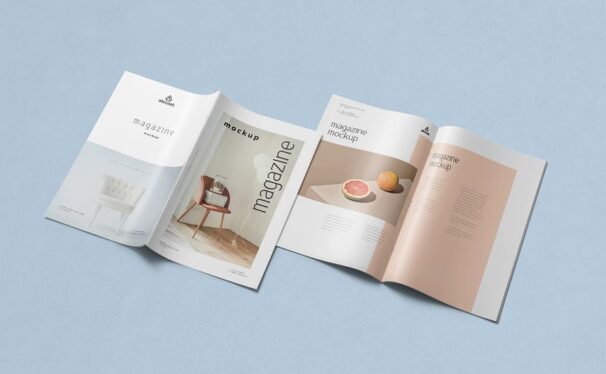 杂志模型样机 (PSD)