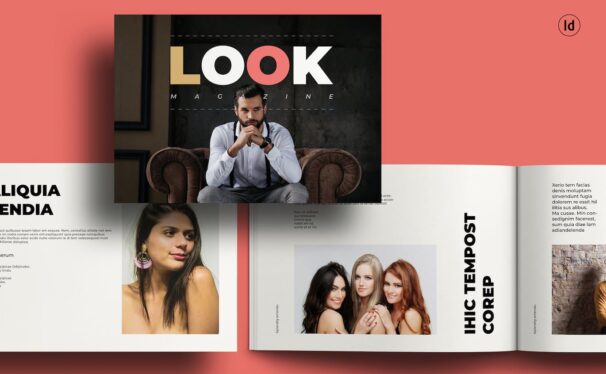 产品宣传册模板 (INDD)