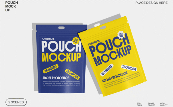 小袋模型样机 (PSD,PDF)