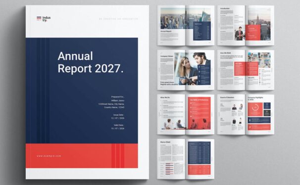 竖版年度报告手册（INDD）