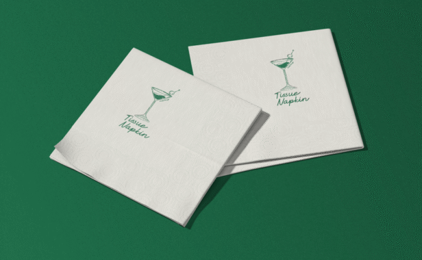 纸餐巾样机 (PSD)