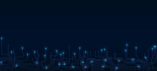 具有高科技数字数据技术背景