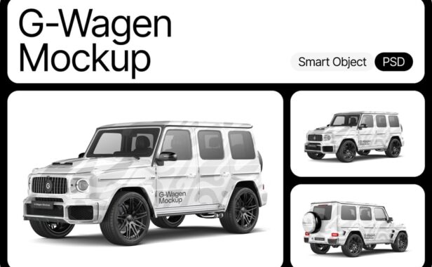 G-Wagen越野车模型样机 (PSD)