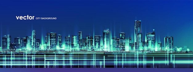 城市背景与建筑摩天大楼Megapolis建筑物市中心