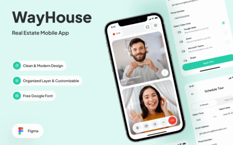 在线会议应用APP UI KIT (FIG)