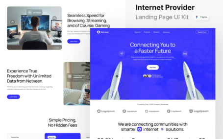 互联网服务提供着陆页 (FIG)