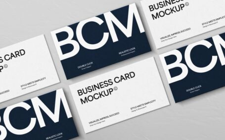 名片模型样机 (PSD)