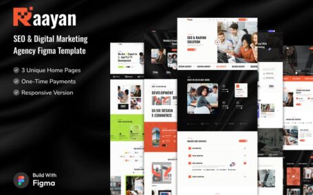 IT解决方案和技术网页Ui模板 (FIG)