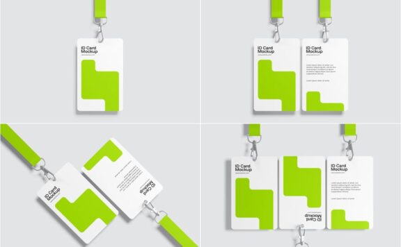 工牌模型样机 (PSD)