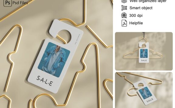 门衣架模型样机 (PDF,PSD)