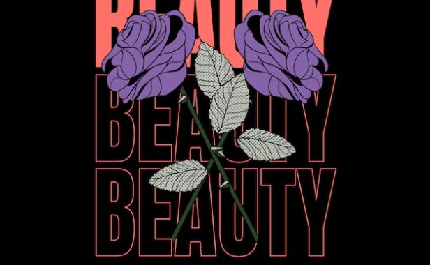 交叉玫瑰印花图案服饰设计矢量素材[ai,eps]